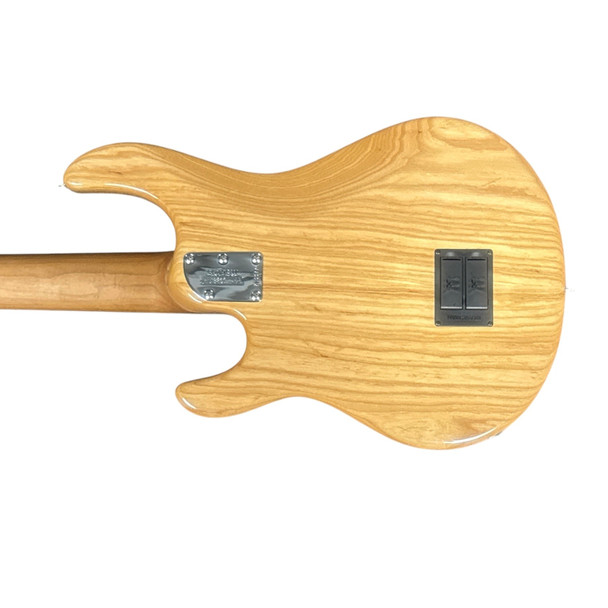 Ernie Ball Music Man StingRay 5 HH Special, CLASSIC Natural 5 String Bass At Bass Central