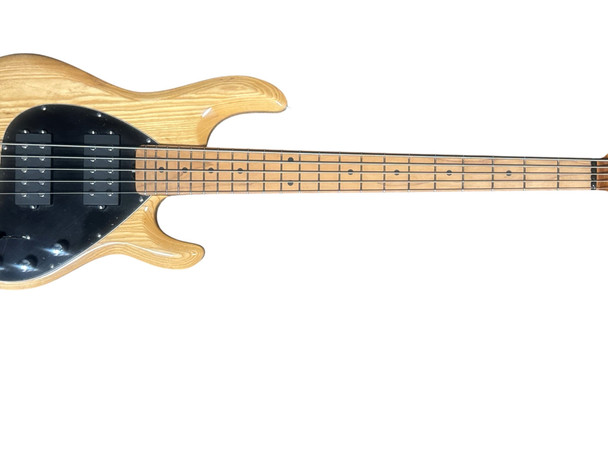 Ernie Ball Music Man StingRay 5 HH Special, CLASSIC Natural 5 String Bass At Bass Central