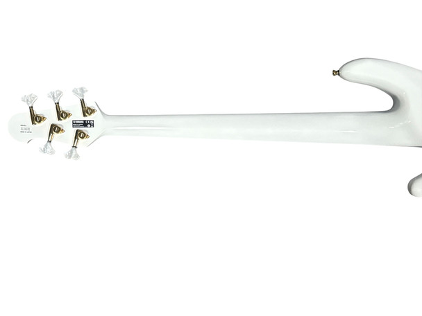 Yamaha Nathan East Signature 5, White / Ebony  5 String Bass At Bass Central