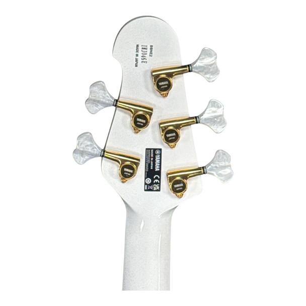 Yamaha Nathan East Signature 5, White / Ebony  5 String Bass At Bass Central