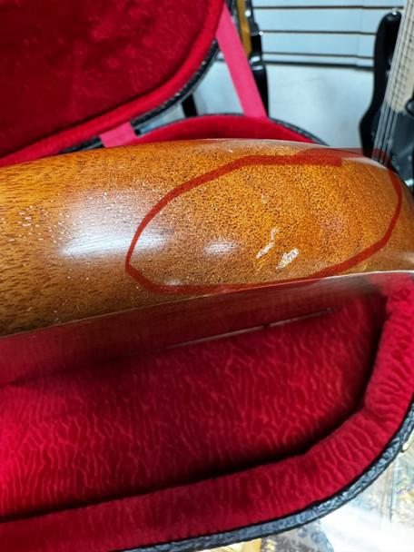 Fodera Vic Wooten Classic Monarch Flame 2016 /Very Good Condition w/Cosmetic Flaws *SIGNED BY VIC ON CONTROL PLATE