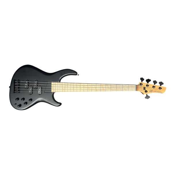 MTD (USA) Saratoga 5, Black Birdseye Maple  5 String Bass At Bass Central