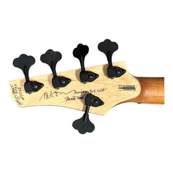 MTD (USA) Saratoga 5, Black Birdseye Maple  5 String Bass At Bass Central