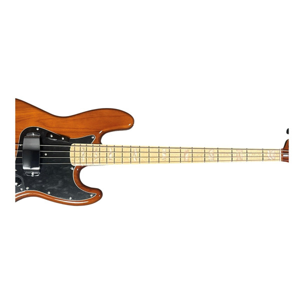 Fender Custom Shop 1975 NOS Jazz Bass, Faded Walnut 4 String Bass At Bass Central