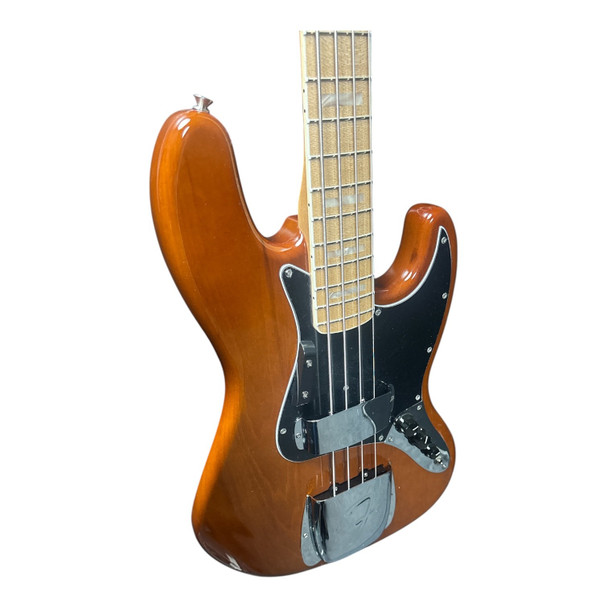 Fender Custom Shop 1975 NOS Jazz Bass, Faded Walnut 4 String Bass At Bass Central