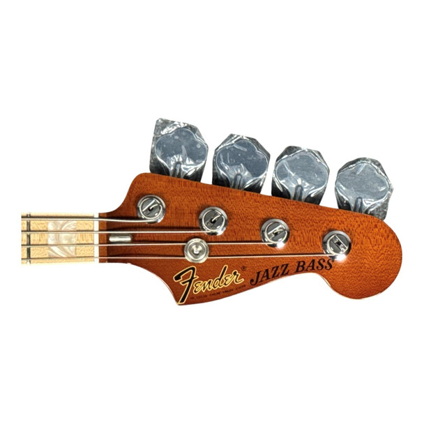 Fender Custom Shop 1975 NOS Jazz Bass, Faded Walnut 4 String Bass At Bass Central