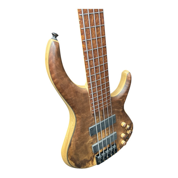 MTD (USA) 535-24, WALNUT / rOASTED BEM FB 5 String Bass