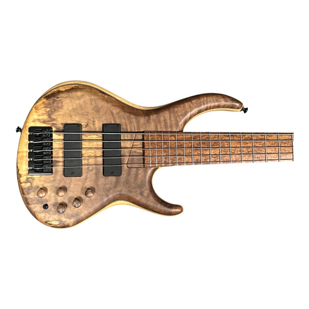 MTD (USA) 535-24, WALNUT / rOASTED BEM FB 5 String Bass