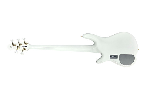 Yamaha Nathan East Signature 5, White / Ebony 5 String Bass At Bass Central