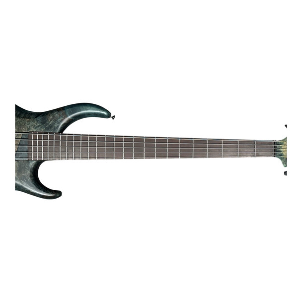 MTD (USA) 535-24, Blue Burst /WENGE NECK/FB 5 String Bass At Bass Central