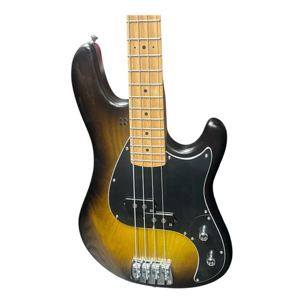 Sandberg VS-4 MEDIUM Scale (32.5"), Tobacco Burst / Maple 4 String Medium Scale Bass At Bass Central