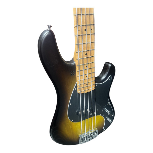 Sandberg VS-5 MEDIUM Scale (32.5"), Tobacco Burst / Maple 5 String Medium Scale Bass At Bass Central