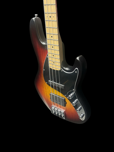 Sandberg California TM-4 SuperLight, Matte 3-Tone / Maple 4 String Light Bass At Bass Central
