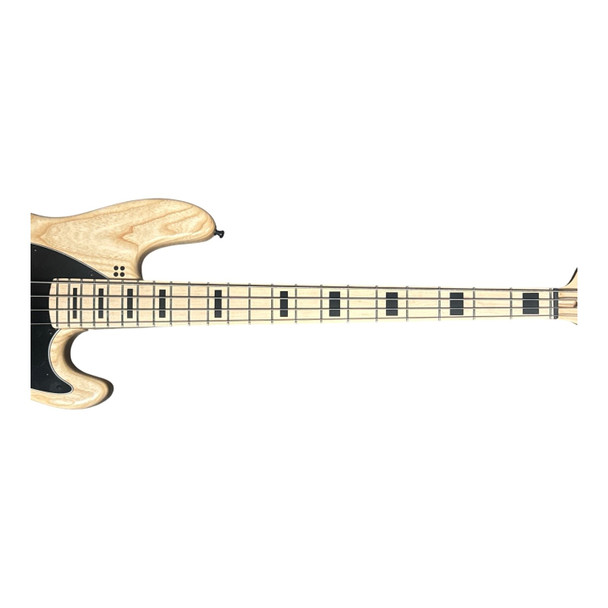 Sandberg Cal. TT-4 , Natural Maple Black Blocks 4 String Bass  At Bass Central