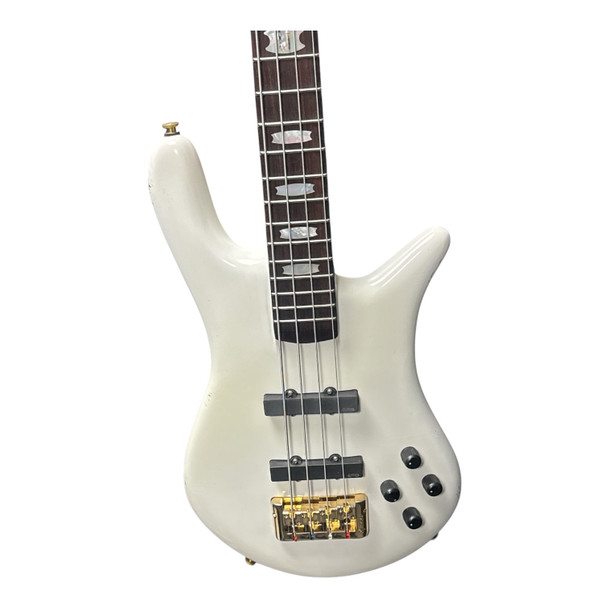 Spector Euro 4LX Doug Wimbish , Aged White/Pau Ferro 4 string bass At Bass Central