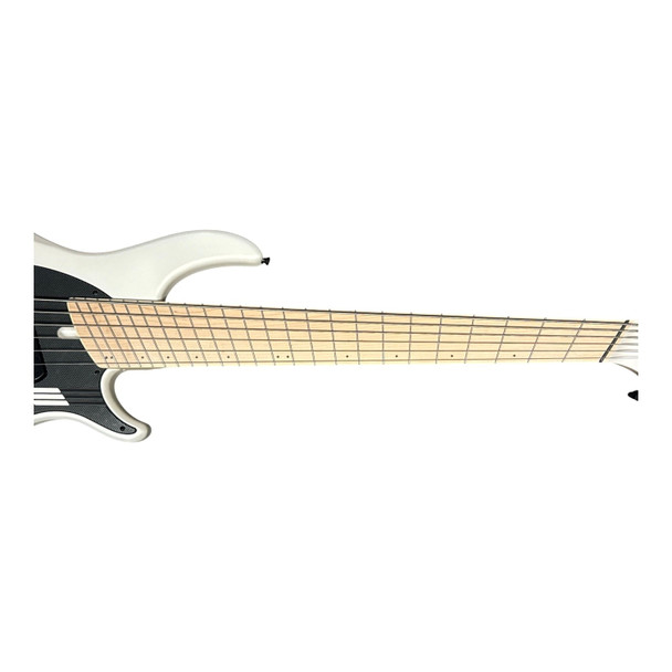 Dingwall NG-3 (6), Ducati White / Maple  6 String Bass At Bass Central