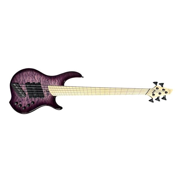 Dingwall Combustion (5), Ultra Violet w/ Maple  5 String Bass At Bass Central