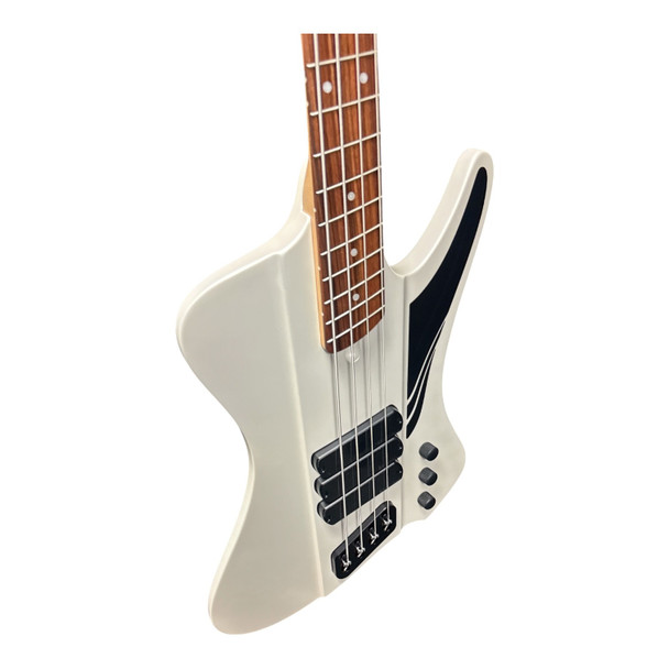 Dingwall D-Roc 4, Ducati White/ Pau Ferro B-STOCK (Cannot Find Flaw) 4 String Bass At Bass Central