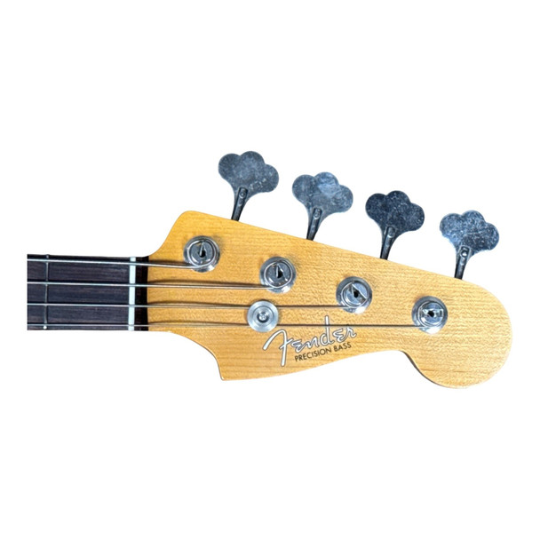Fender Custom Shop DLX CC 1965 Jazz Bass, Violin Burst/Rosewood  4 String Bass At Bass Central