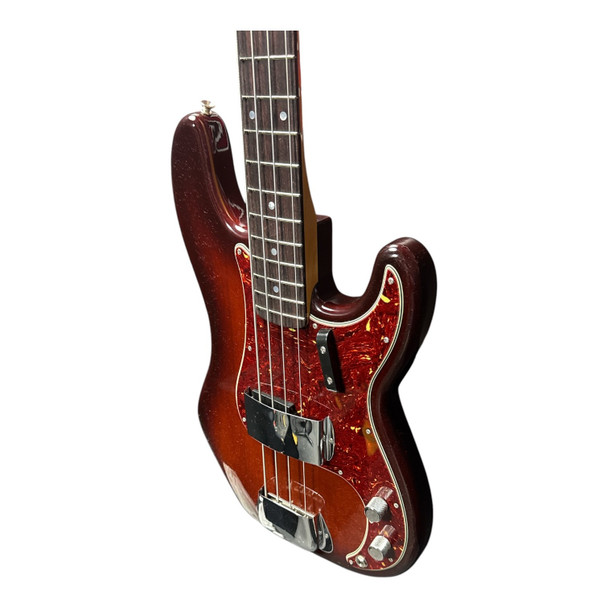Fender Custom Shop DLX CC 1965 Jazz Bass, Violin Burst/Rosewood  4 String Bass At Bass Central