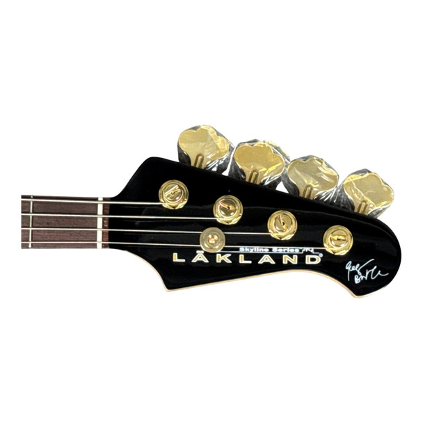 Lakland Skyline Geezer Butler Signature 44-64, Trans Black / Rosewood  NEW VERSION  4 string Bass At Bass Central