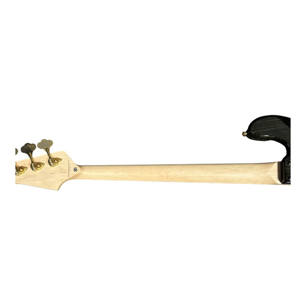 Lakland Skyline Geezer Butler Signature 44-64, Trans Black / Rosewood NEW VERSION 4 String Bass At Bass Central