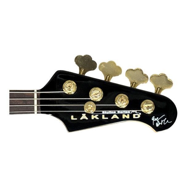 Lakland Skyline Geezer Butler Signature 44-64, Trans Black / Rosewood NEW VERSION 4 String Bass At Bass Central