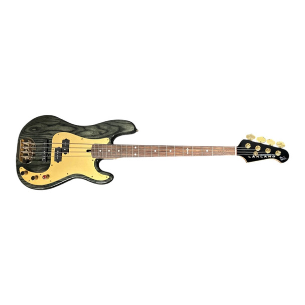 Lakland Skyline Geezer Butler Signature 44-64, Trans Black / Rosewood NEW VERSION  4 String Bass At Bass Central