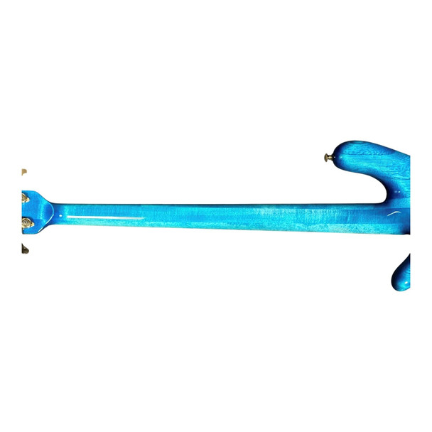 Spector USA NS-2, Bahama Blue Gloss / Pau Ferro 1.5 Nut 8 LBS 4 String Bass At Bass Central