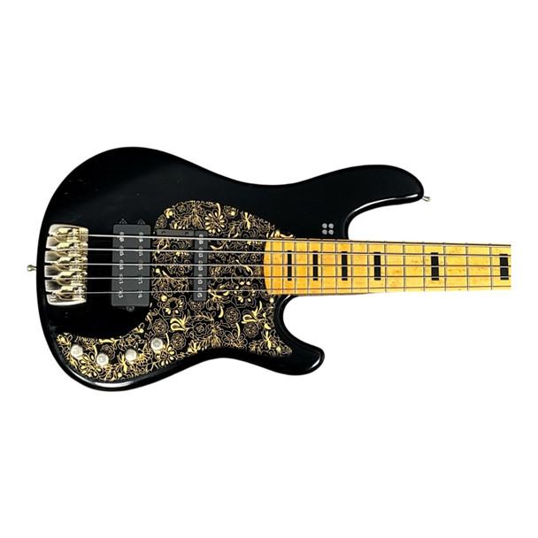 Sandberg Ida Nielsen (5), Soft-Aged Black / Birdseye Maple  5 String Bass At Bass Central