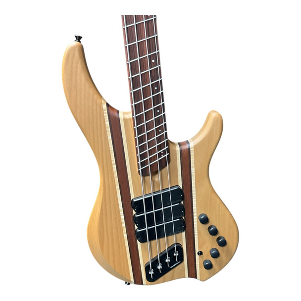Dingwall Combustion (4), Amos Williams Signature, Natural Matte/Pau Ferro 4 String Bass At bass Central