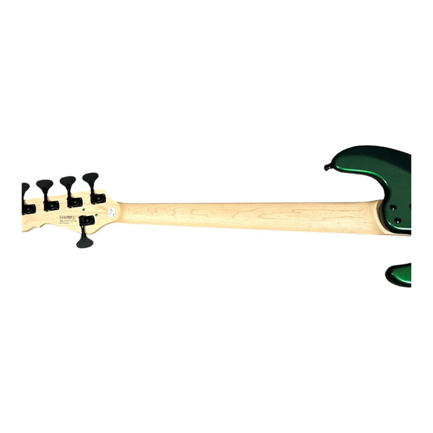 Dingwall SP1 (5) Dark Candy Green / Rosewood  5 String Bass At Bass Central