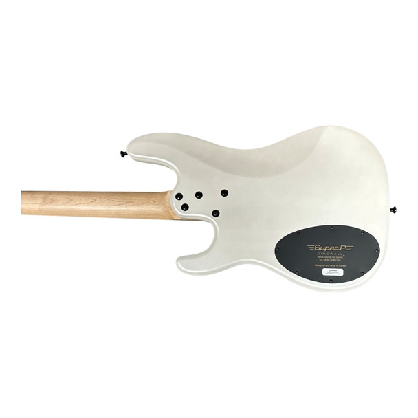 Dingwall SP1 (4) Ducati White Matte 4 String Bass At Bass Central