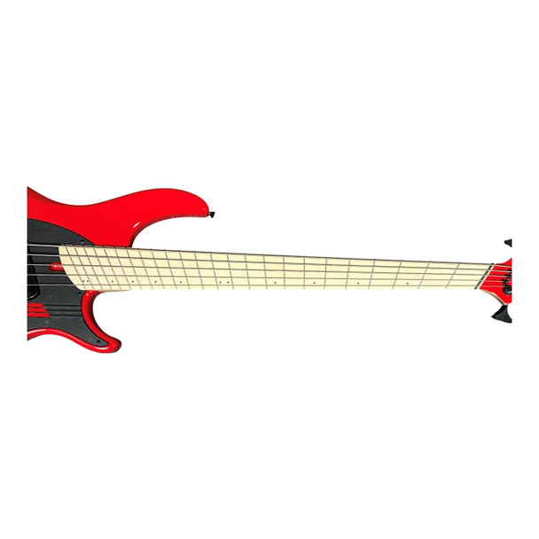 Dingwall NG-3 (5), Ferrari Red / Maple 5 String Bass At Bass Central