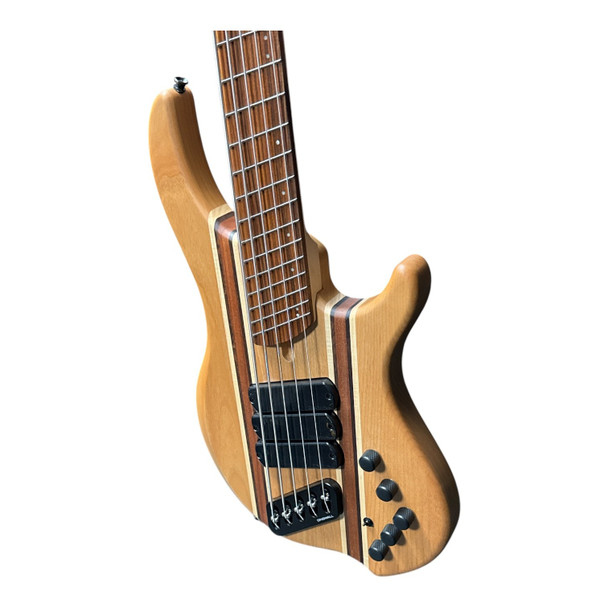 Dingwall Combustion (4), Amos Williams Signature (5), Natural Matte/Pau Ferro 5 String Bass At Bass Central