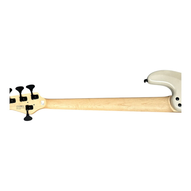 Dingwall SP1 (5) Ducati White Matte / Rosewood 5 String Bass At Bass Central