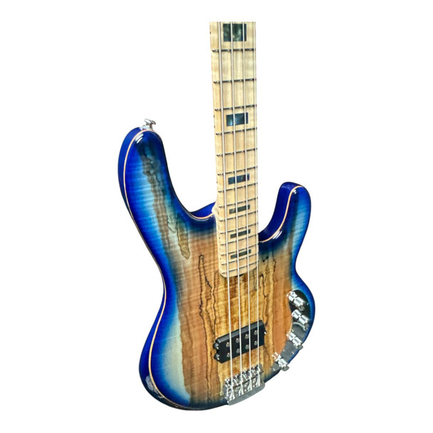 Ernie Ball Music Man 2025 BFR LTD Edition StingRay 4 H, Paua Blue/Maple  4 String Bass At Bass Central