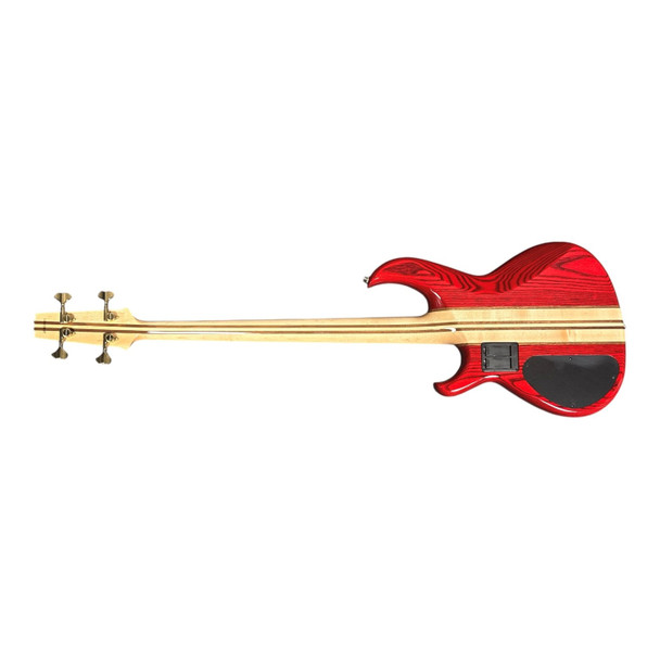 Aria Pro II SB-1000, Paduak Red with Ebony 4 String Bass At Bass Central