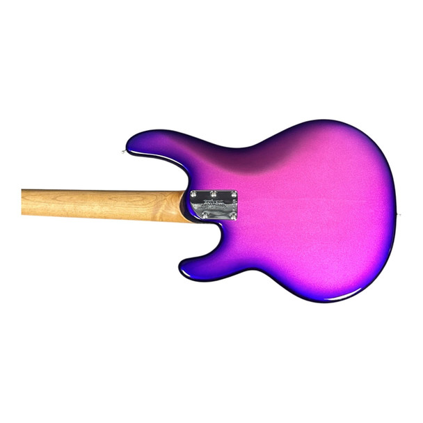 Ernie Ball StingRay 4 H SHORT SCALE, Galactic Pearl/ Ebony 4 String Short Scale Bass At Bass Central