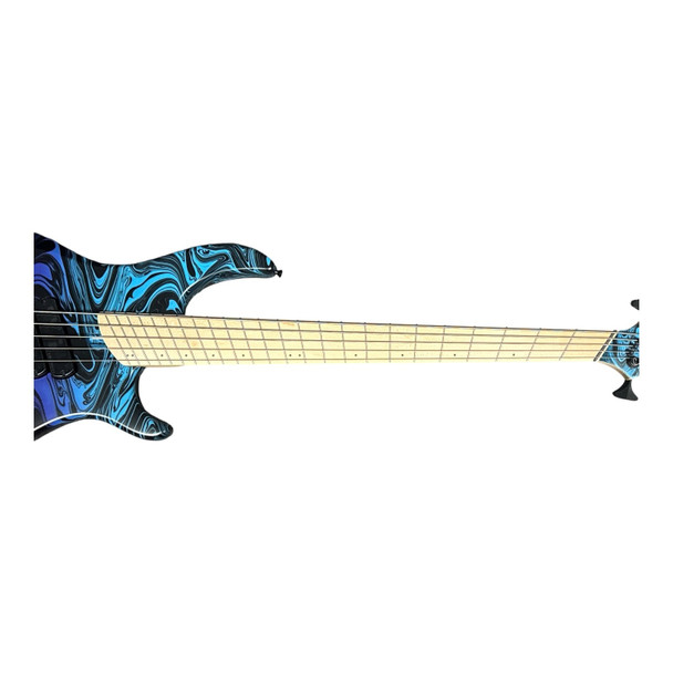 Dingwall NG-3 (5), Purple To Blue Fade Swirl / Maple  5 String Bass At Bass Central