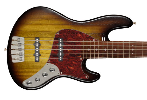 Sandberg, TT5, TT-5, Superlight, Superlight, Tobacco, Pau Ferro, Bass Guitar, electric bass