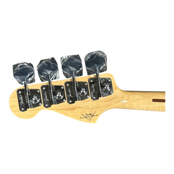 Fender Custom Shop 1975 NOS Jazz Bass, Natural/Rosewood  4 String Bass At Bass Central