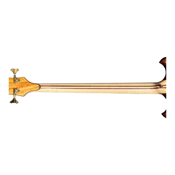 Alembic Stanley Clark Signature Standard, Primavera Top/Ebony/Amber 4 String Bass At Bass Central