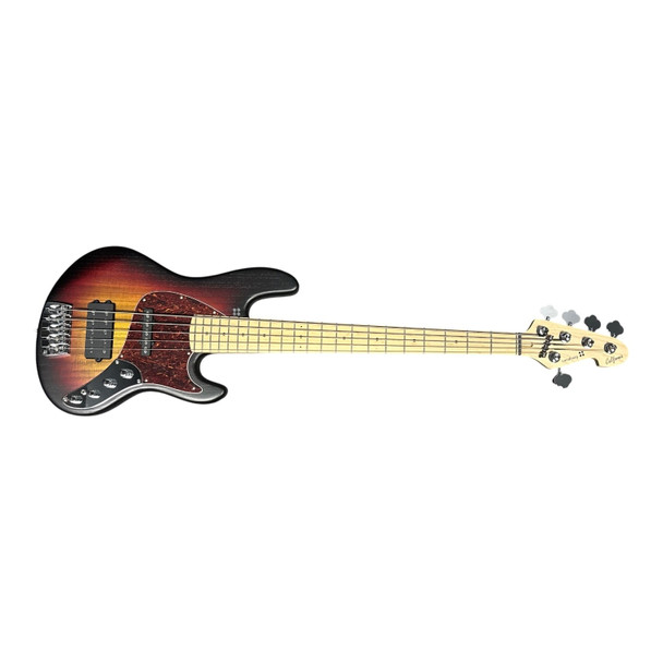 Sandberg California TM-5 SuperLight, Matte 3-TSB/Maple 5 String Super Light Bass At Bass Central