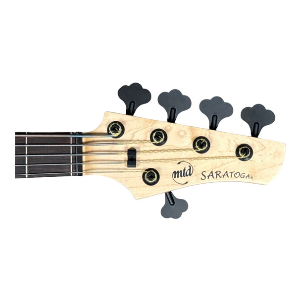MTD USA Saratoga 5, Dark Cherry Sunburst/Rosewwod 5 String Bass At Bass Central