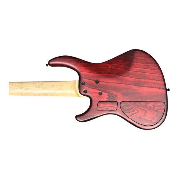 MTD USA Saratoga 5, Dark Cherry Sunburst/Rosewwod 5 String Bass At Bass Central