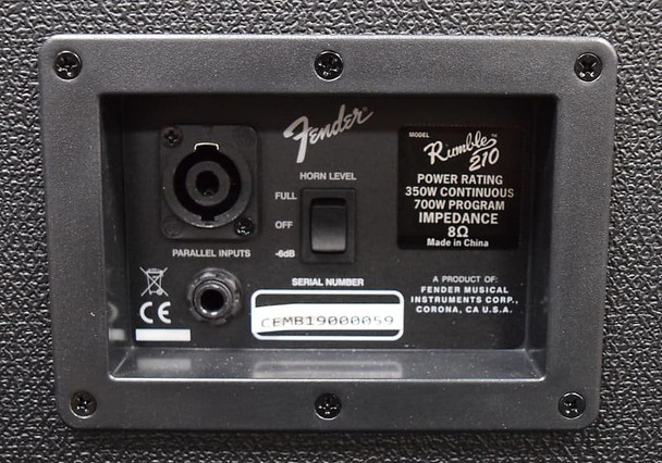 Fender Rumble 2x10 Bass Extension Cab