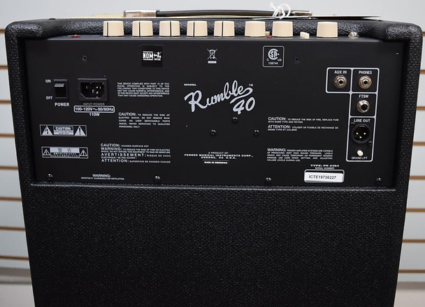 Fender Rumble 40 Bass Combo Amp