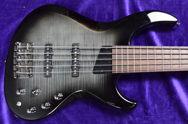 MTD Kingston Saratoga 5 Deluxe (V2), Black Burst 5 String Bass At Bass Central