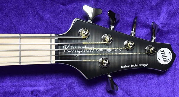 MTD Kingston Saratoga 5 Deluxe (V2), Black Burst 5 String Bass At Bass Central